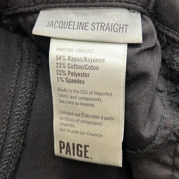 Paige black pants - Picture 8 of 10